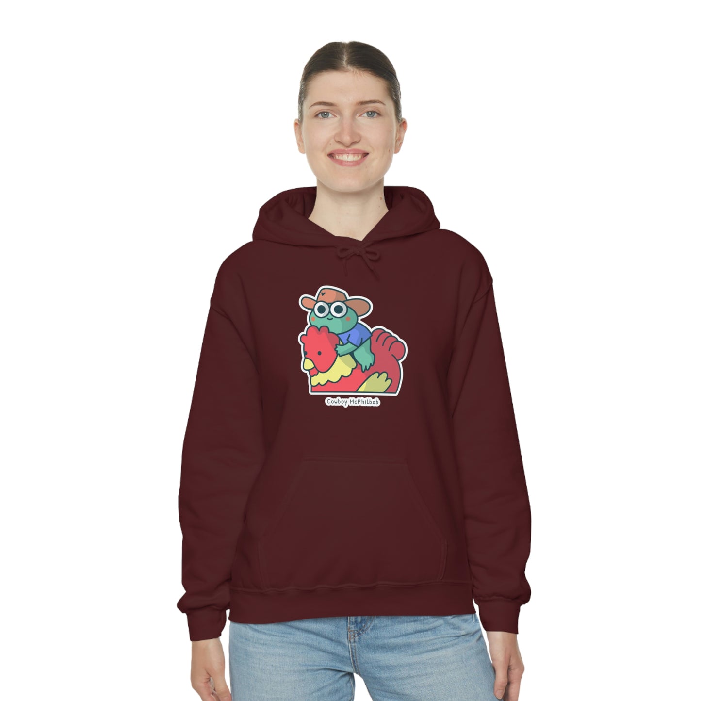 Cowboy McPhilbob Unisex Heavy Blend™ Hooded Sweatshirt