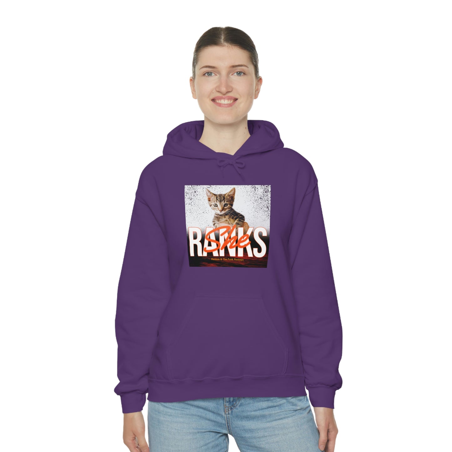 She Ranks Unisex Heavy Blend™ Hooded Sweatshirt