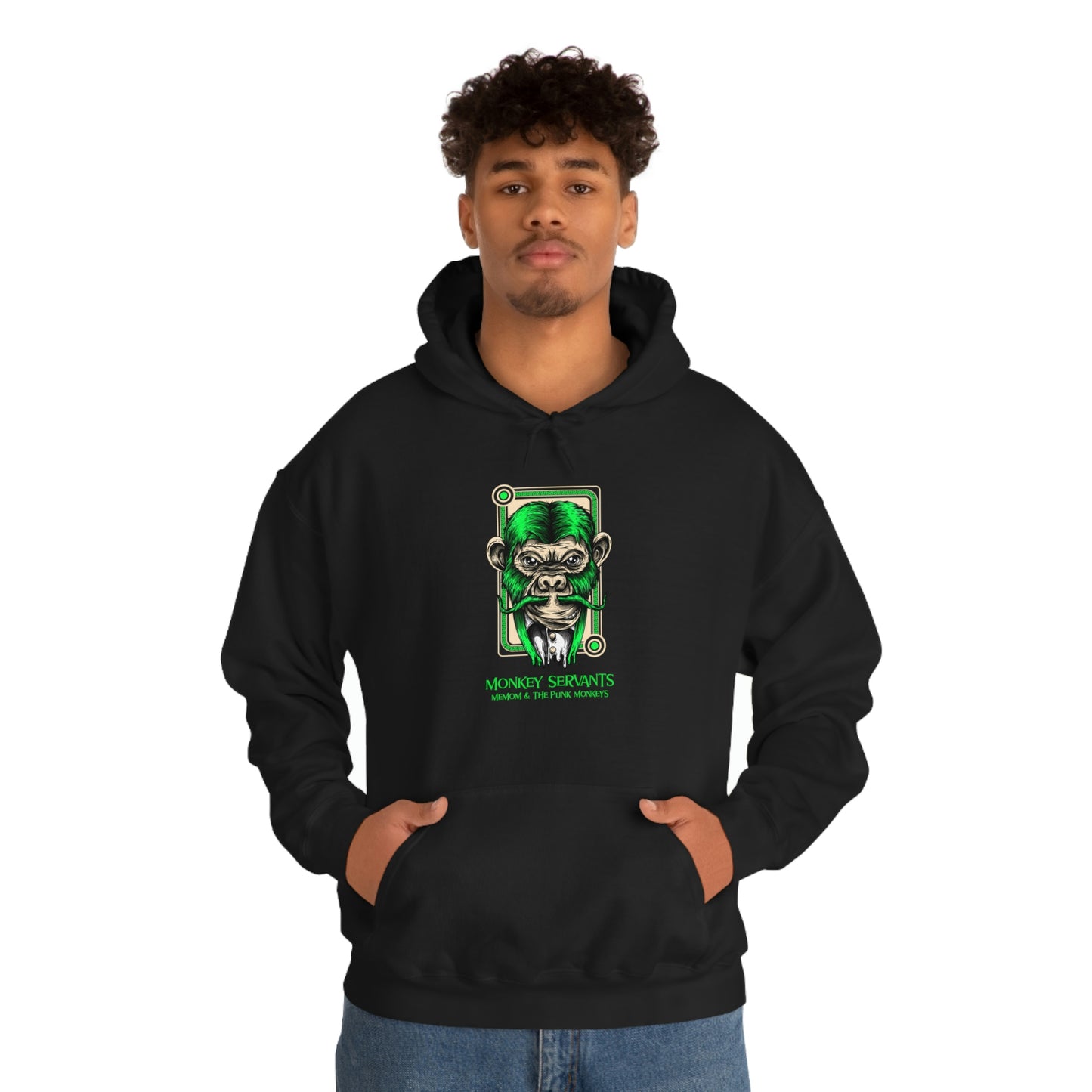 Monkey Servants Unisex Heavy Blend™ Hooded Sweatshirt