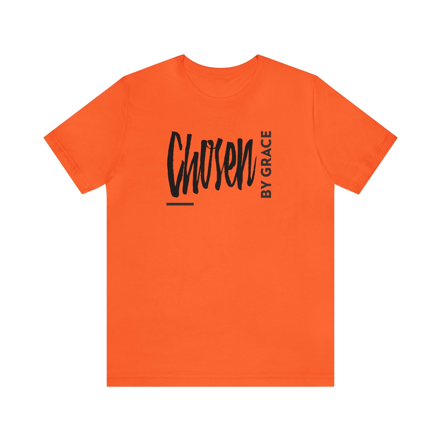 Chosen By Grace Sideways Unisex Jersey Short Sleeve Tee
