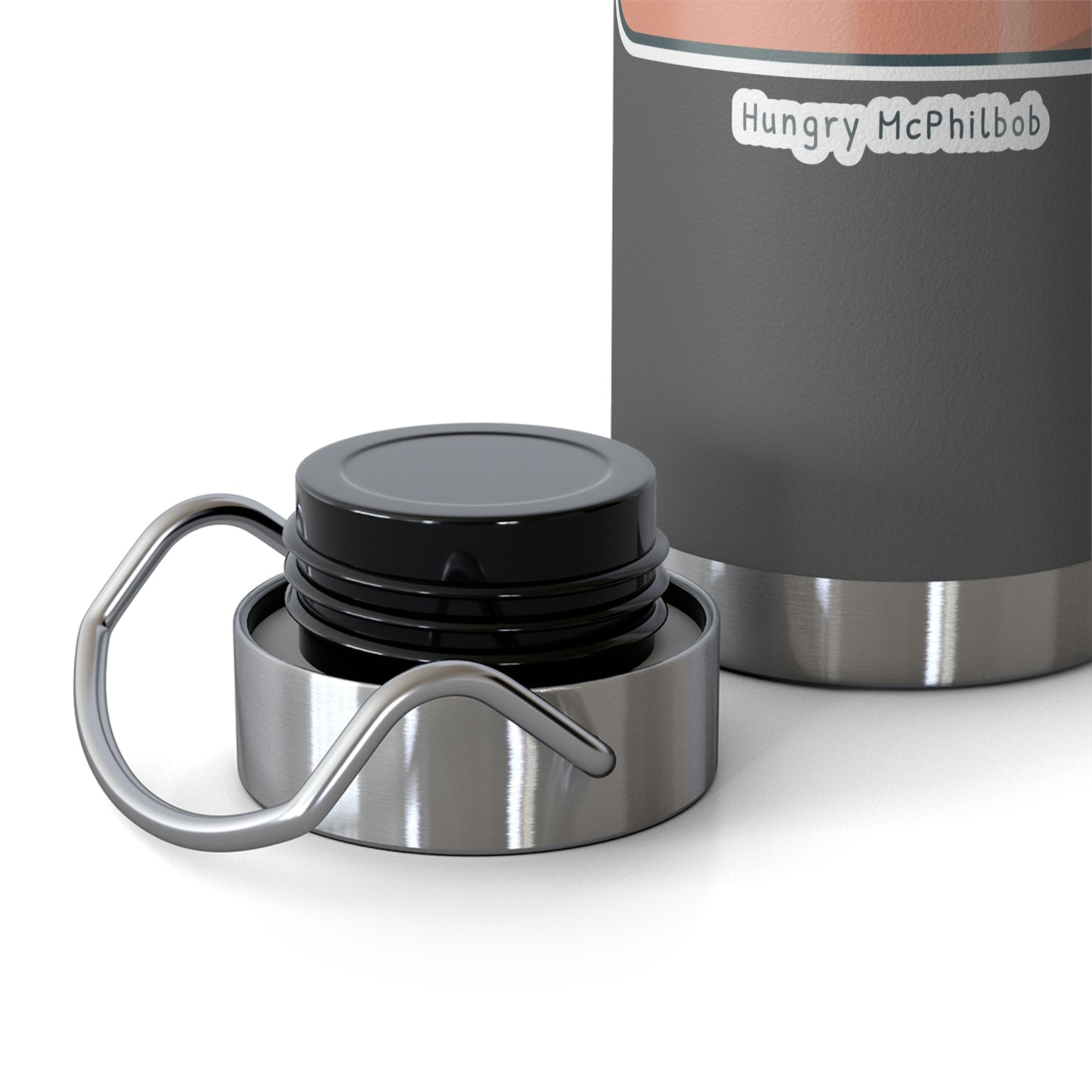 Hungry McPhilbob Copper Vacuum Insulated Bottle, 22oz