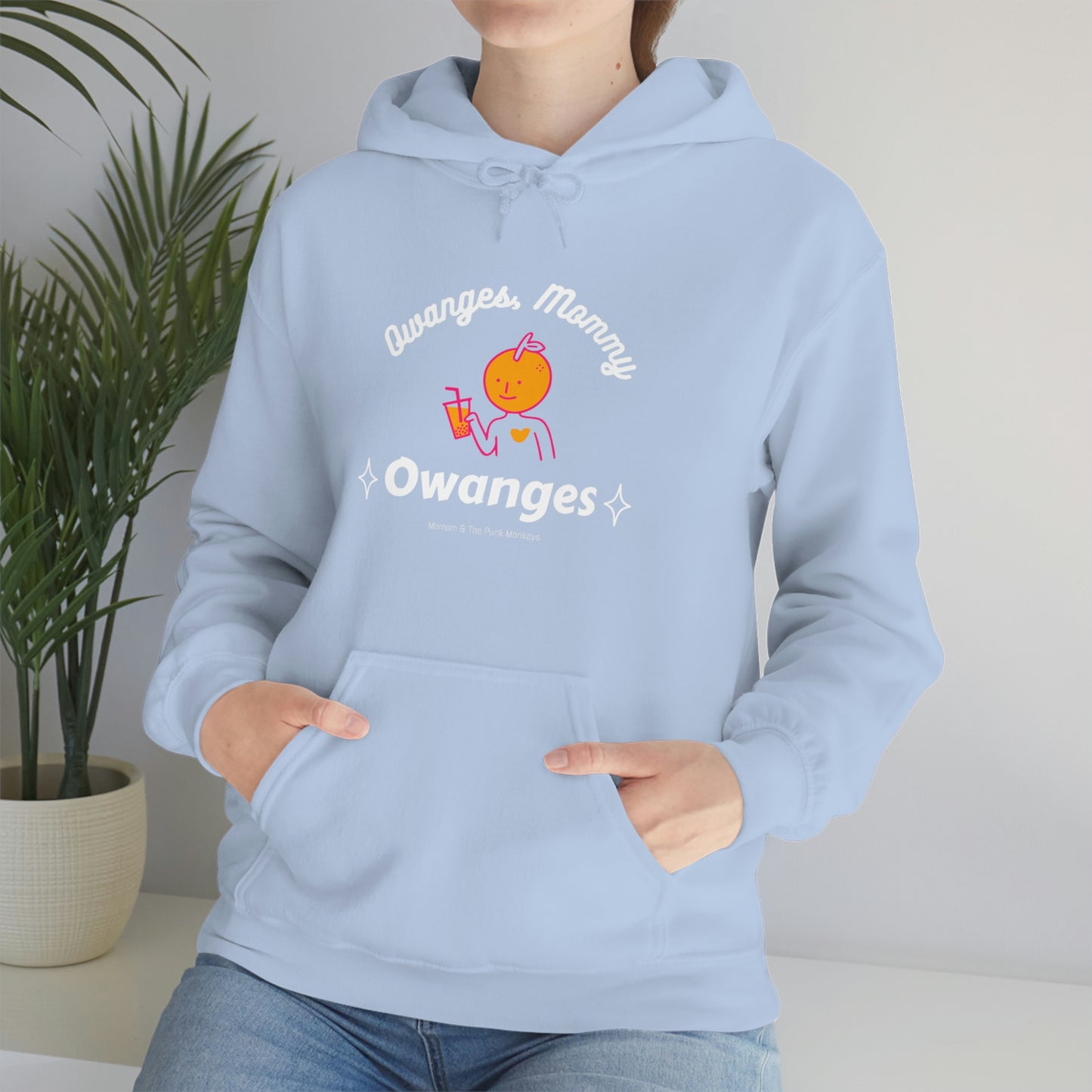 Owanges, Mommy, Owanges Unisex Heavy Blend™ Hooded Sweatshirt