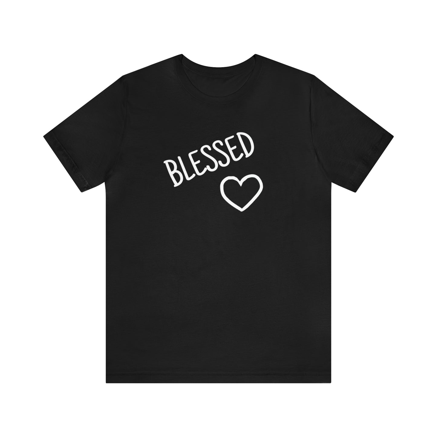 Blessed Heart Unisex Jersey Short Sleeve Tee
