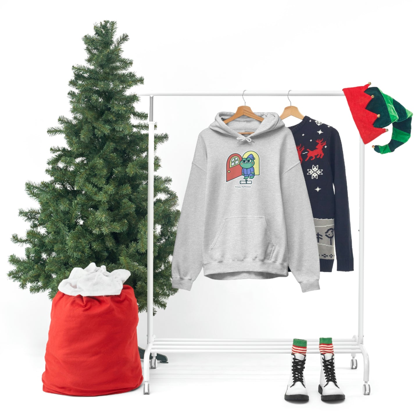Sleepy McPhilbob Unisex Heavy Blend™ Hooded Sweatshirt