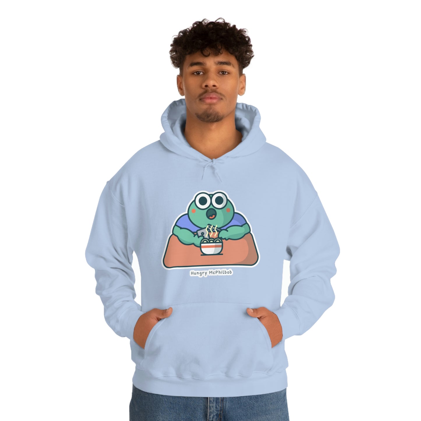 Hungry McPhilbob Unisex Heavy Blend™ Hooded Sweatshirt