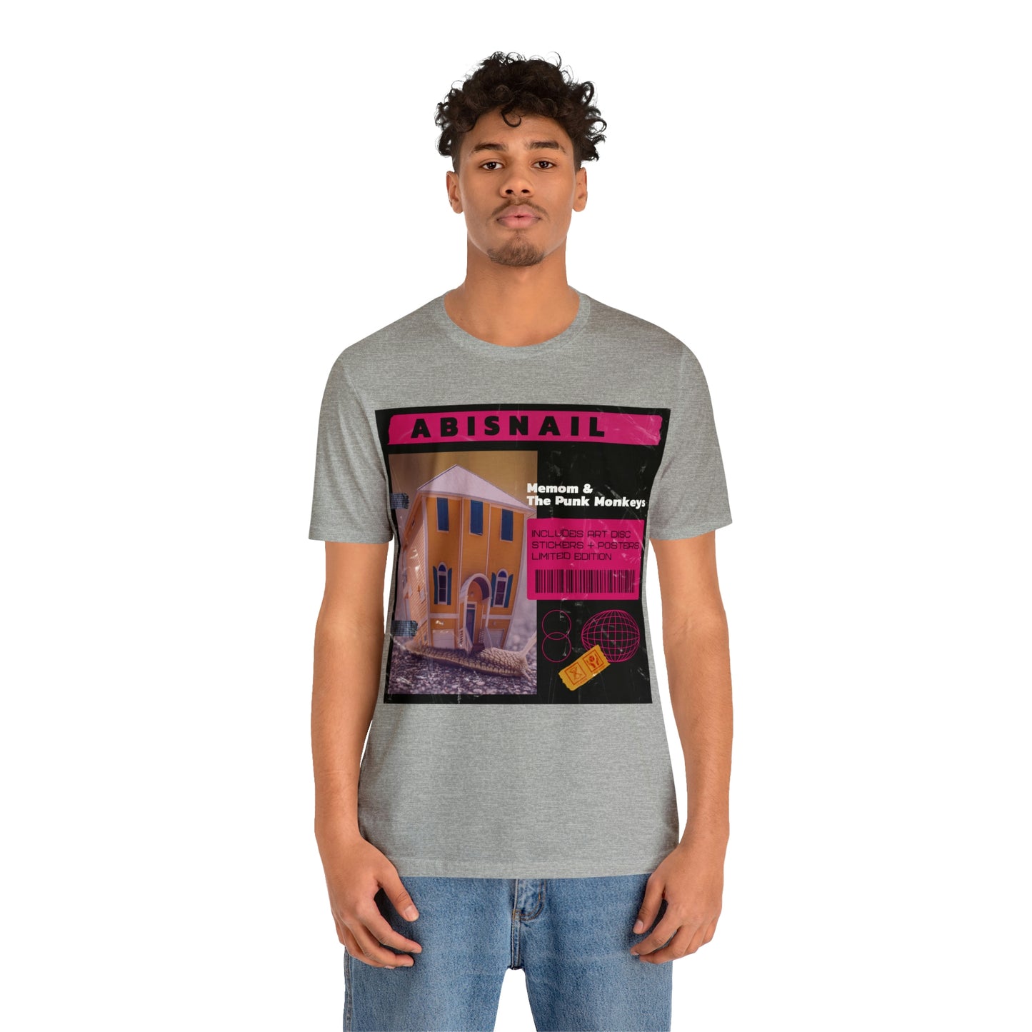Abisnail Unisex Jersey Short Sleeve Tee