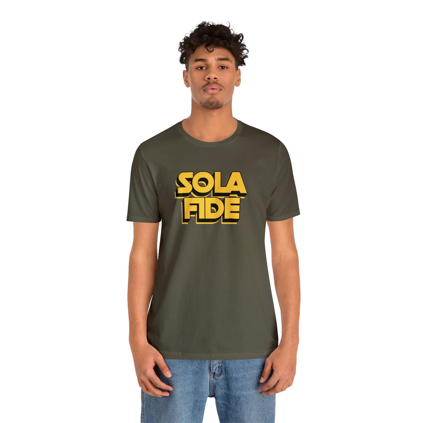 Sola Fide SW Unisex Jersey Short Sleeve Tee