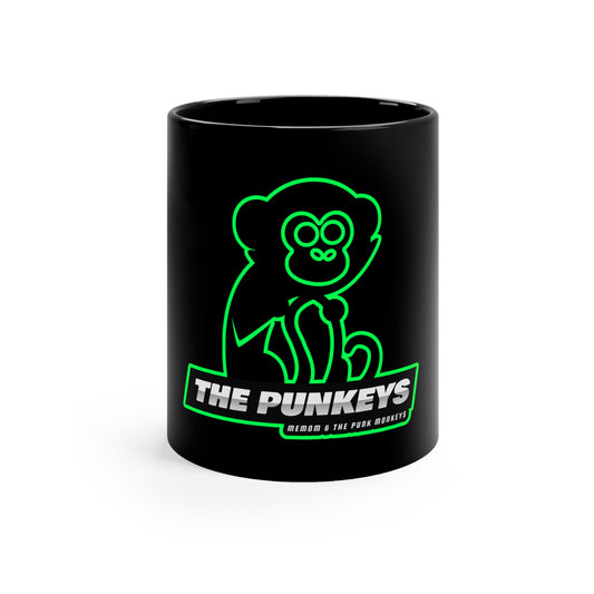 The Punkeys 11oz Black Mug