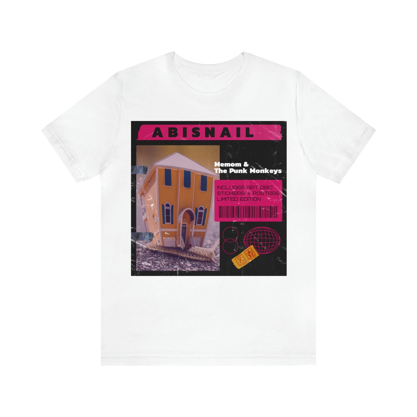 Abisnail Unisex Jersey Short Sleeve Tee