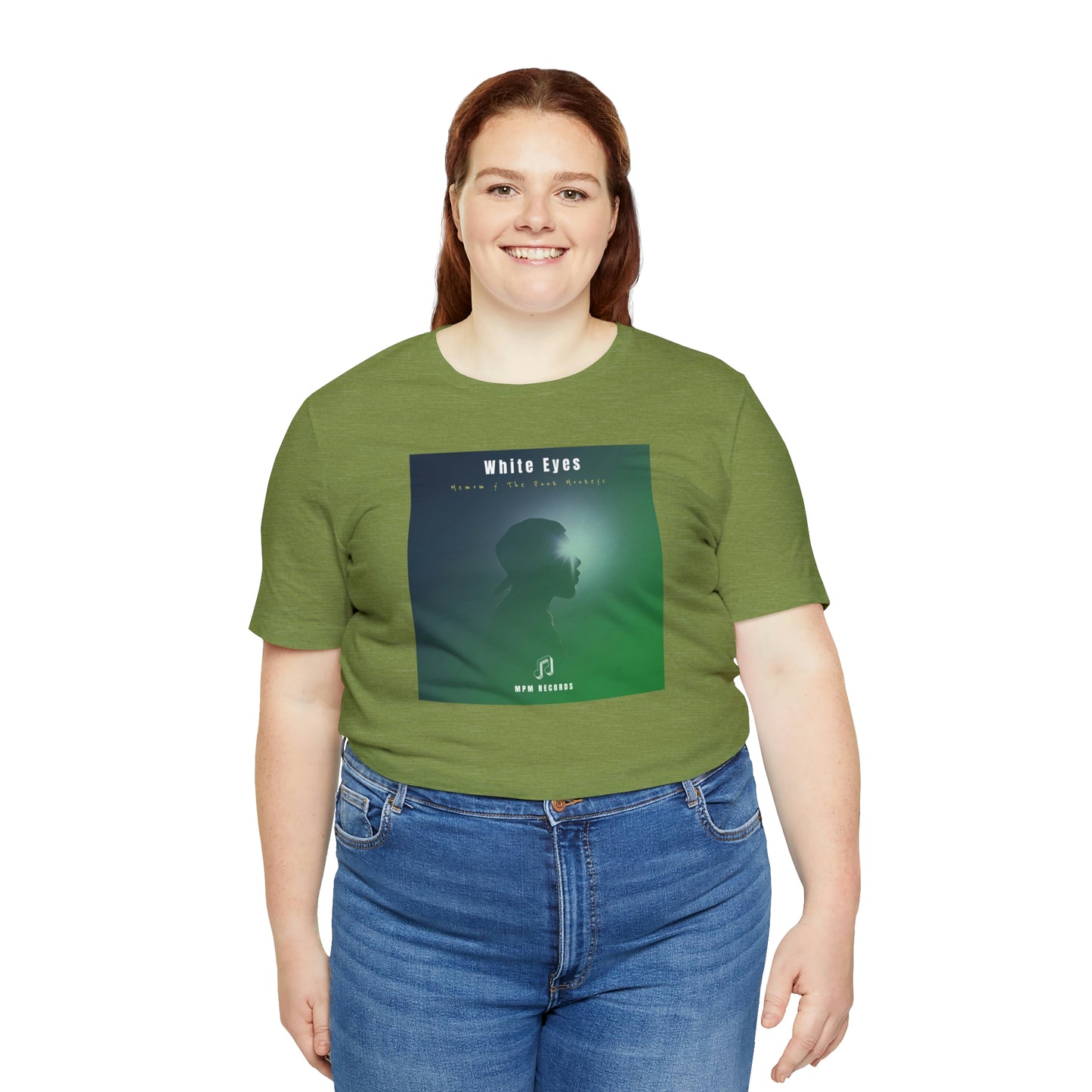 White Eyes Unisex Jersey Short Sleeve Tee
