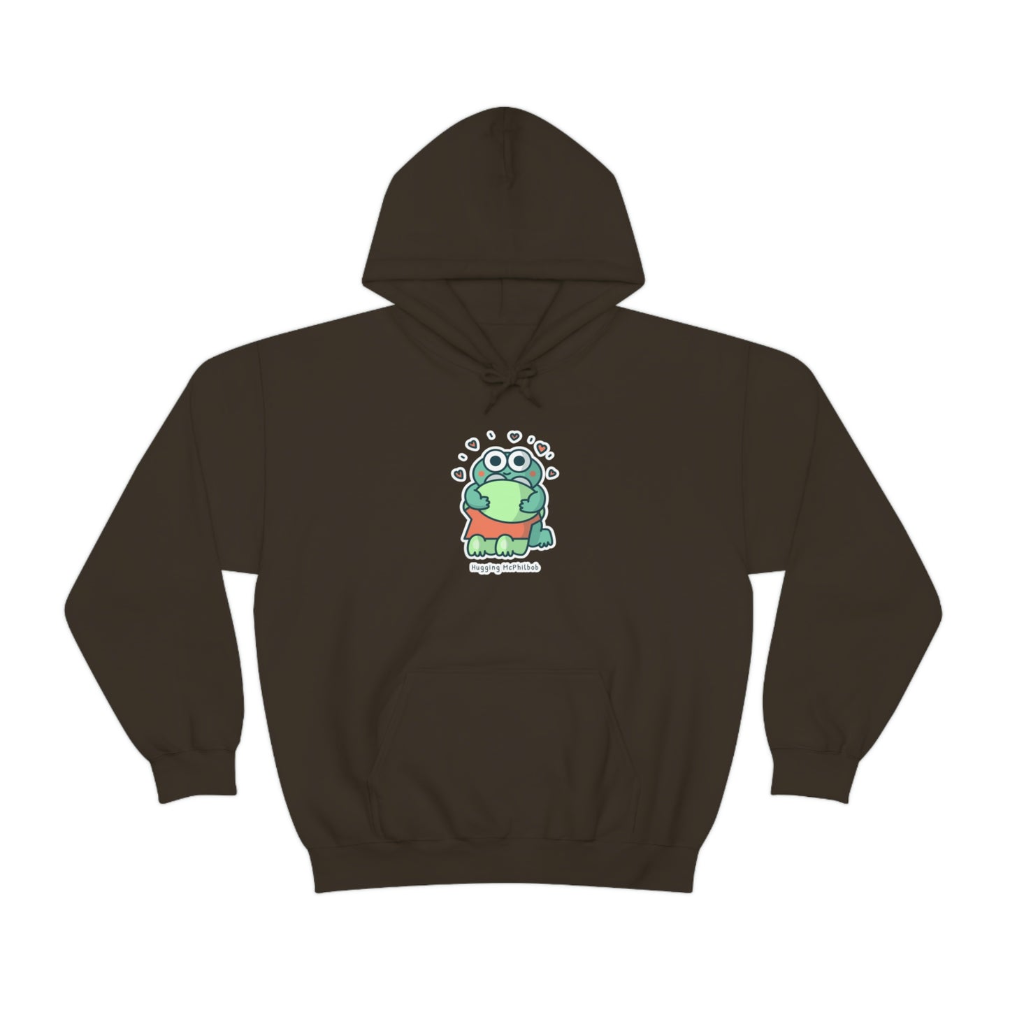 Hugging McPhilbob Unisex Heavy Blend™ Hooded Sweatshirt
