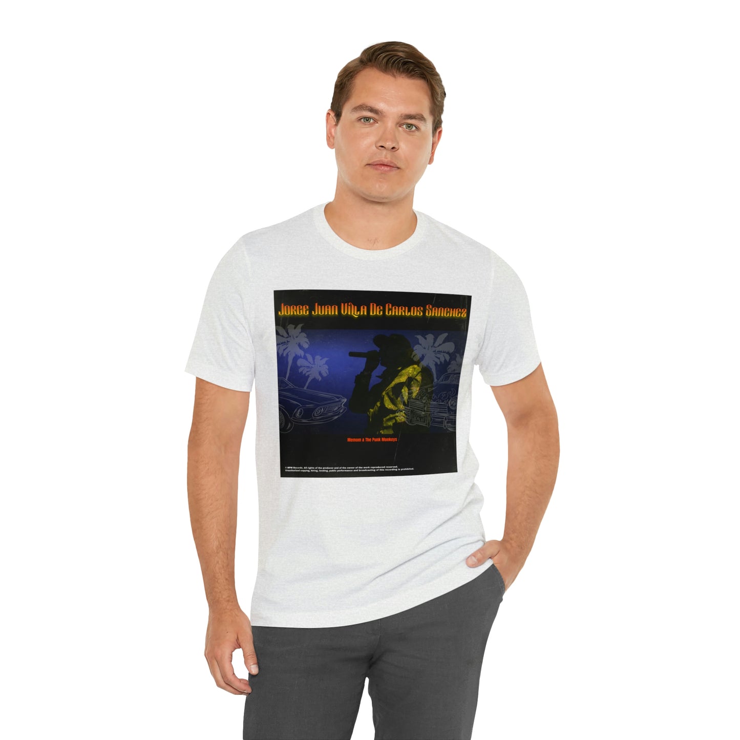 Jorge Juan Villa De Carlos Sanchez Unisex Jersey Short Sleeve Tee