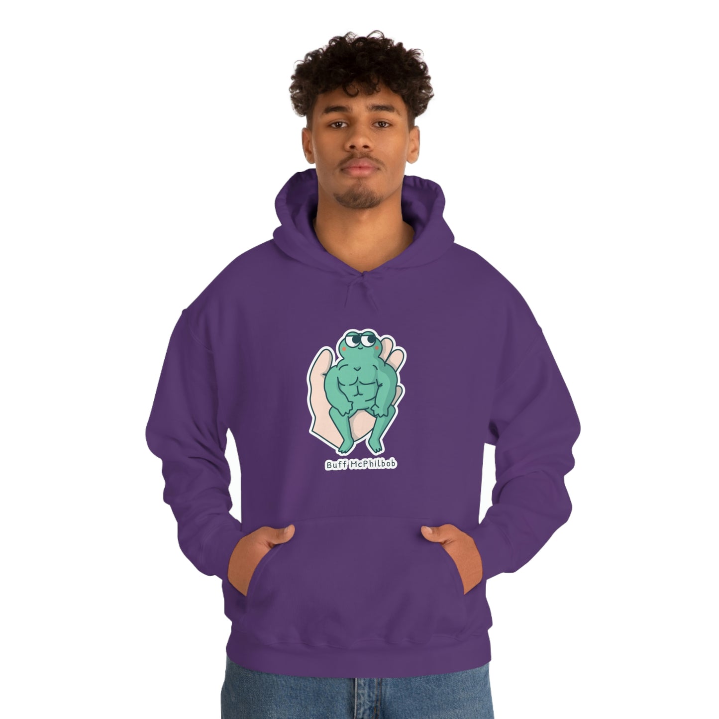 Buff McPhilbob Unisex Heavy Blend™ Hooded Sweatshirt