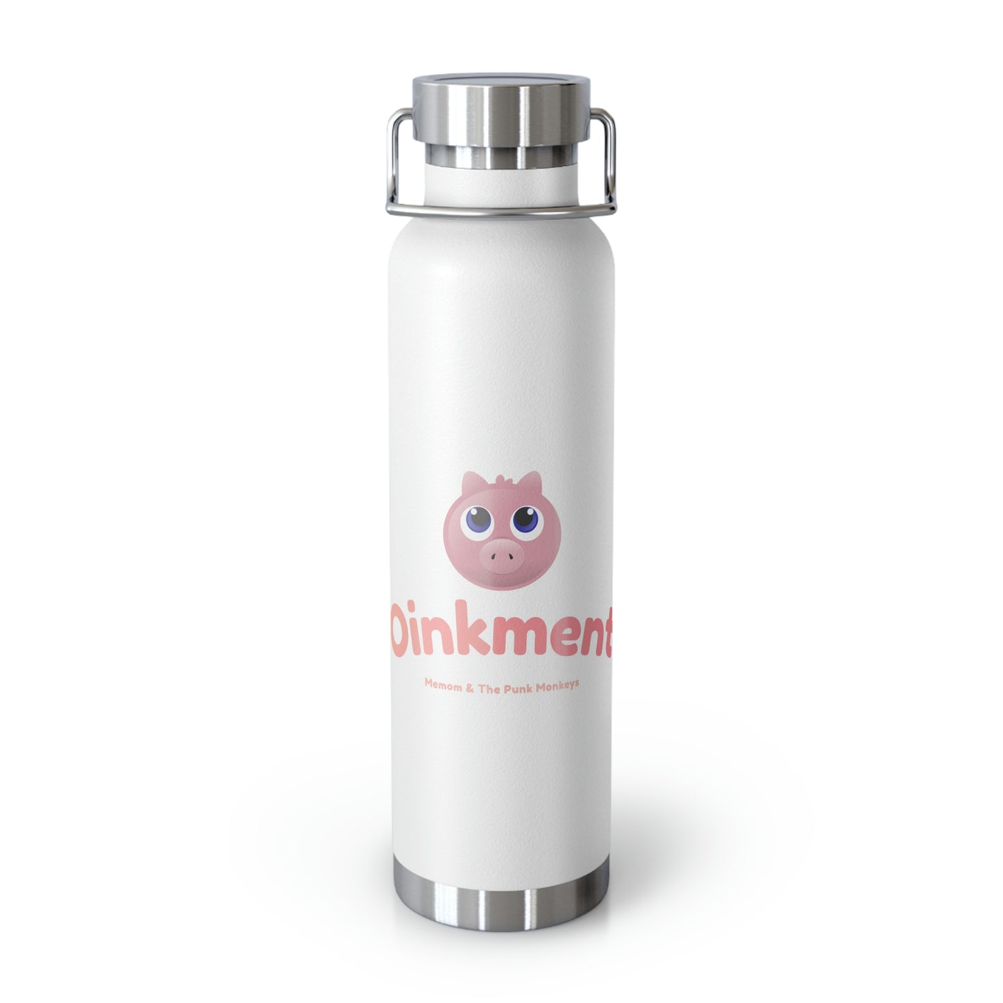 Oinkment Copper Vacuum Insulated Bottle, 22oz