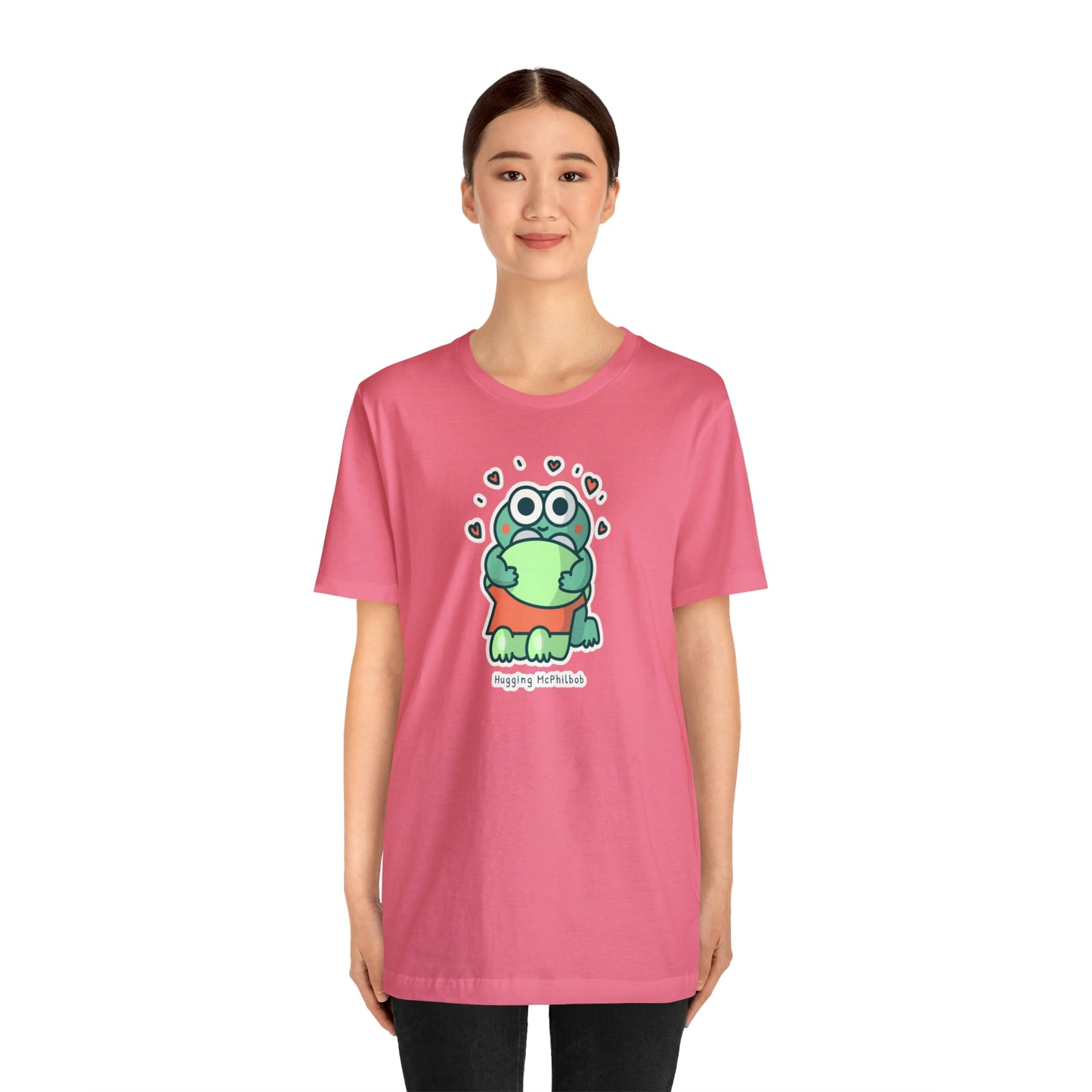 Hugging McPhilbob Unisex Jersey Short Sleeve Tee
