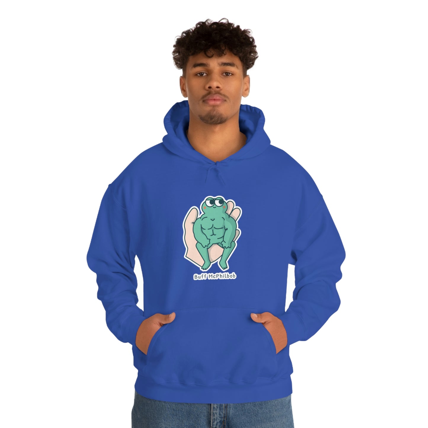 Buff McPhilbob Unisex Heavy Blend™ Hooded Sweatshirt