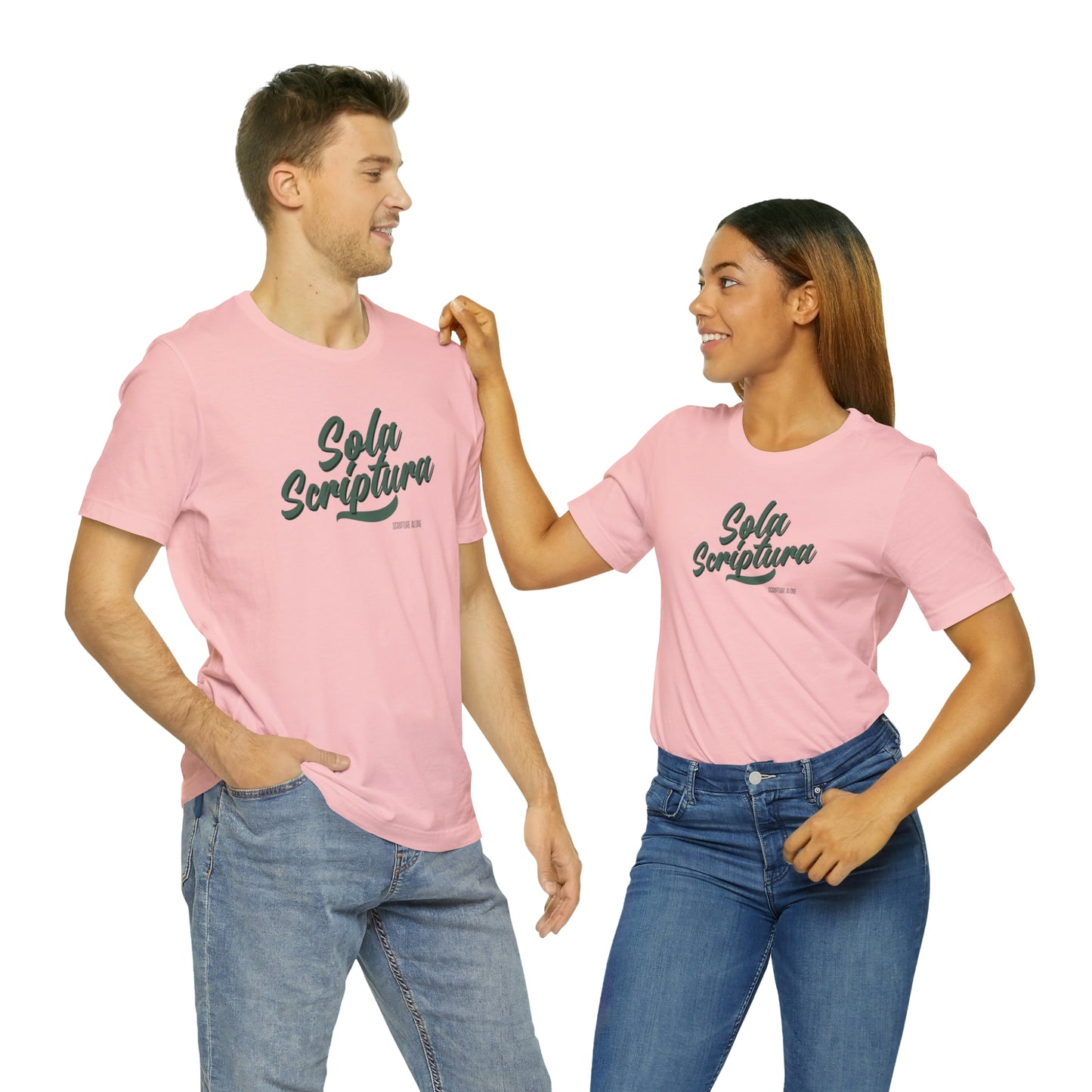 Sola Scriptura Unisex Jersey Short Sleeve Tee