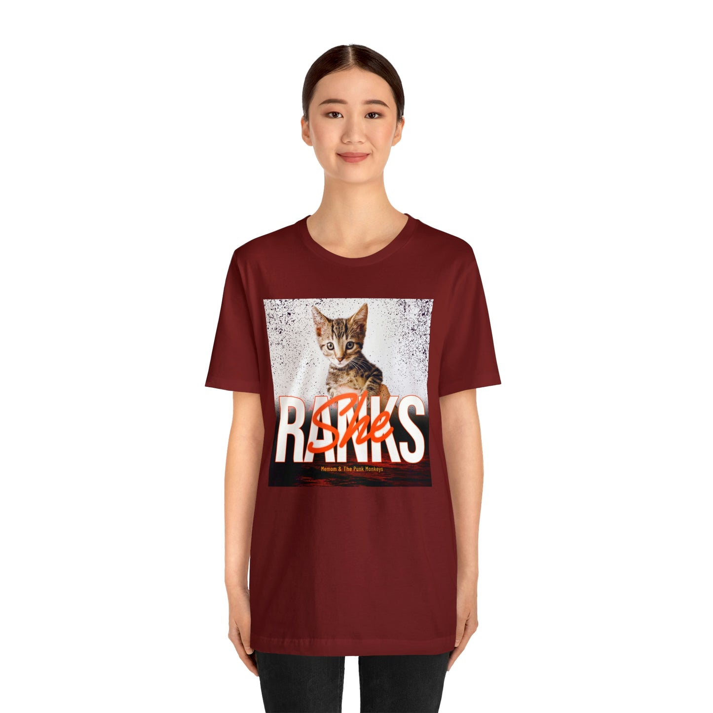 She Ranks Unisex Jersey Short Sleeve Tee