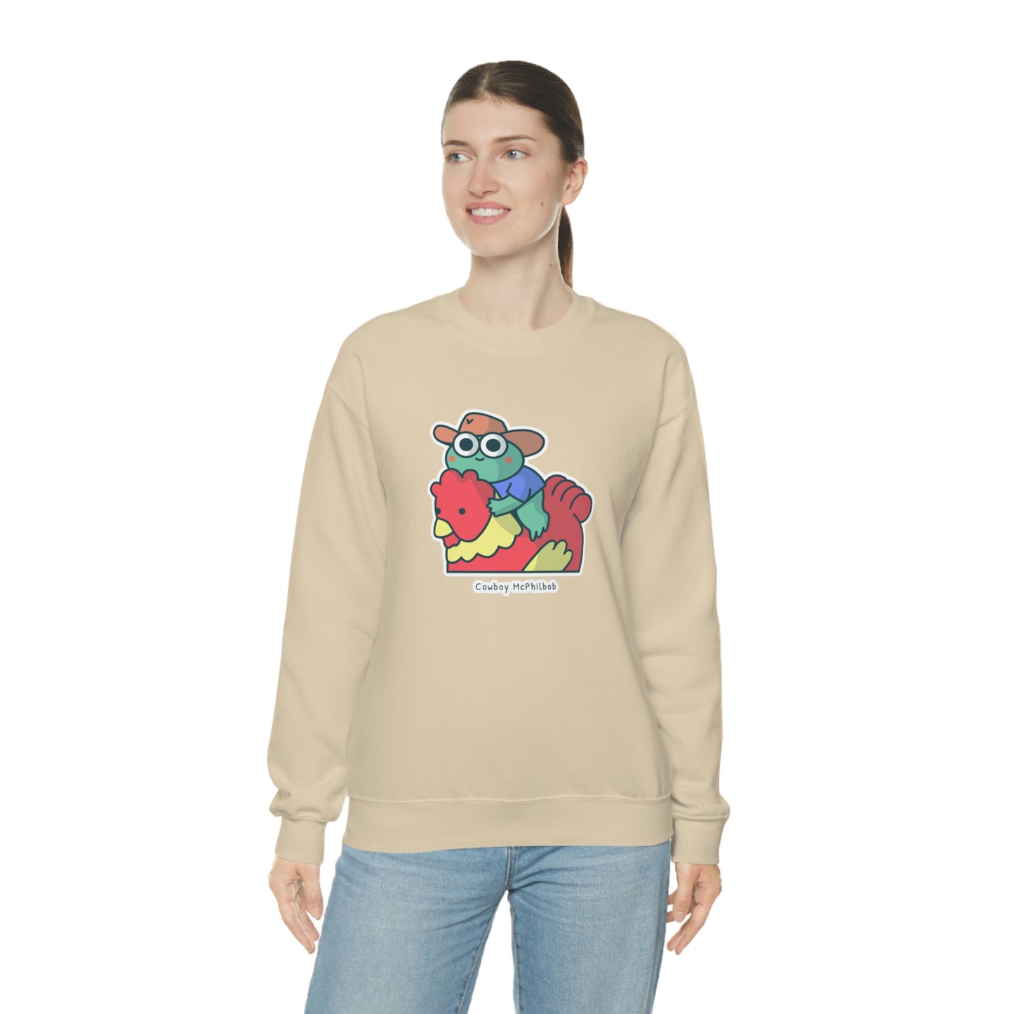 Cowboy McPhilbob Unisex Heavy Blend™ Crewneck Sweatshirt