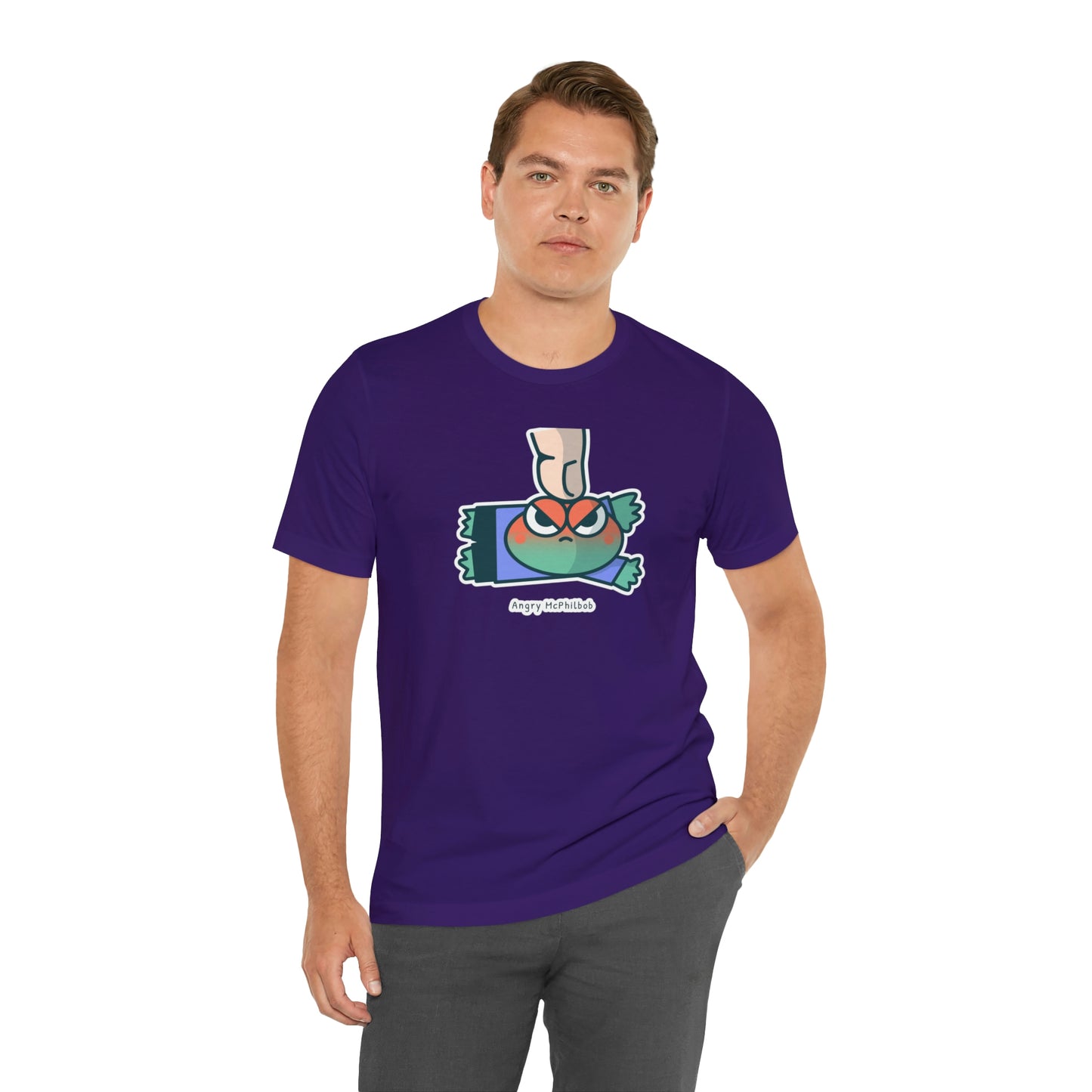 Angry McPhilbob Unisex Jersey Short Sleeve Tee