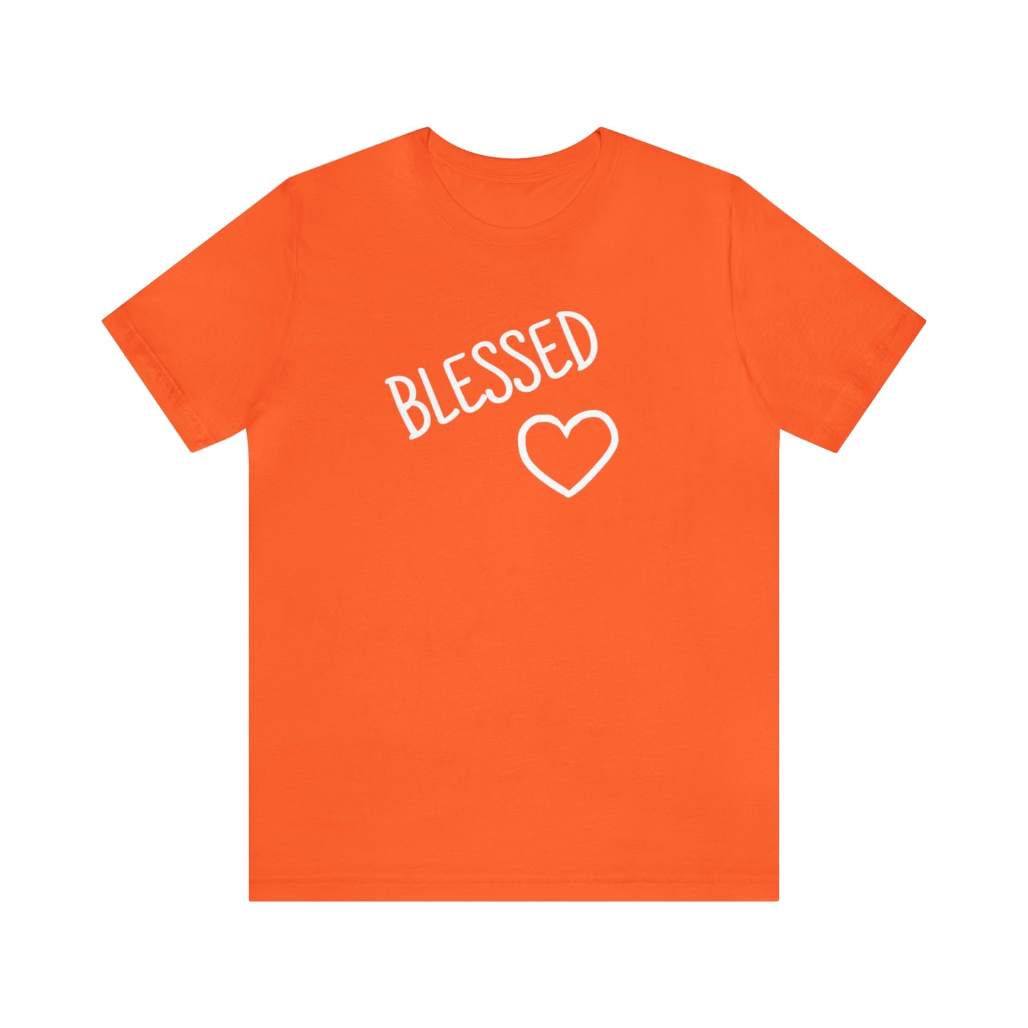 Blessed Heart Unisex Jersey Short Sleeve Tee
