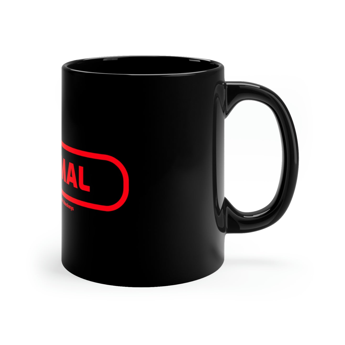 Nermal 11oz Black Mug