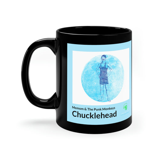 Chucklehead 11oz Black Mug