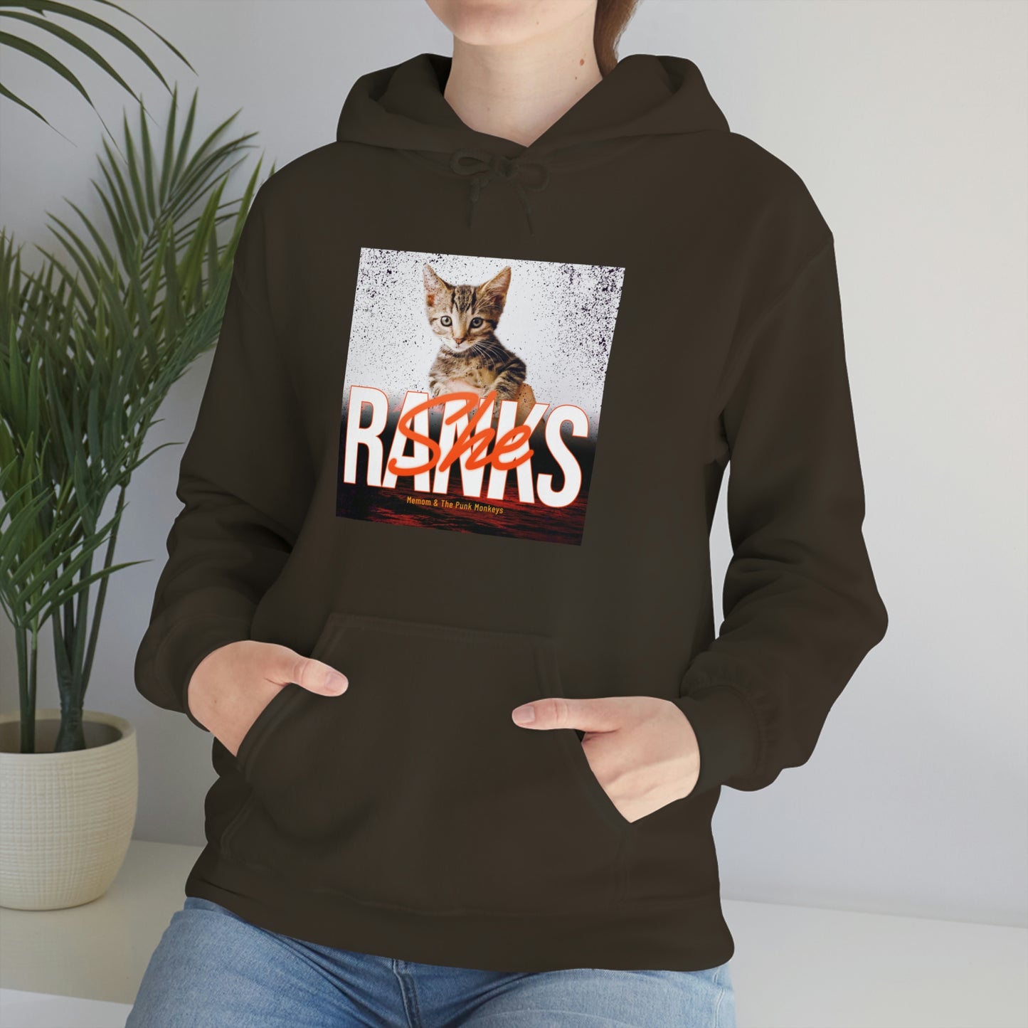 She Ranks Unisex Heavy Blend™ Hooded Sweatshirt