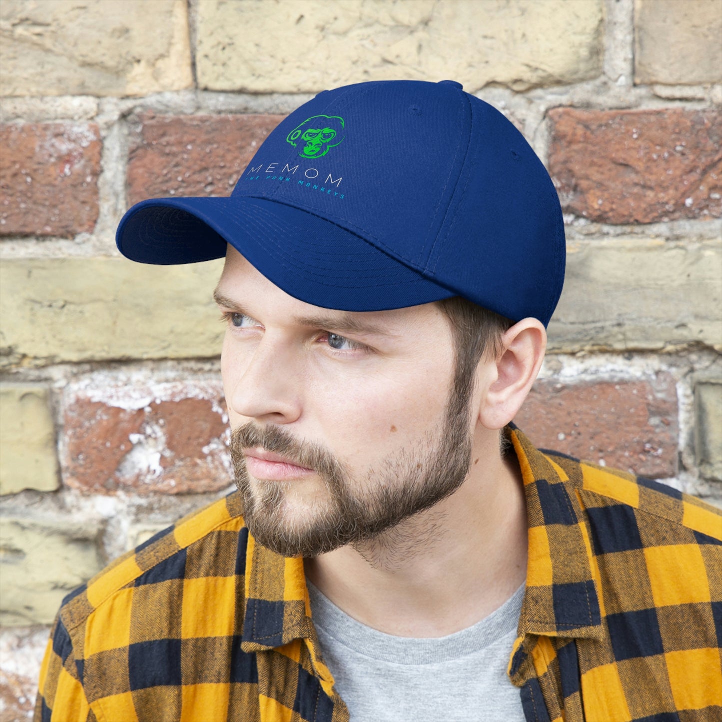 Memom & The Punk Monkeys Unisex Twill Hat
