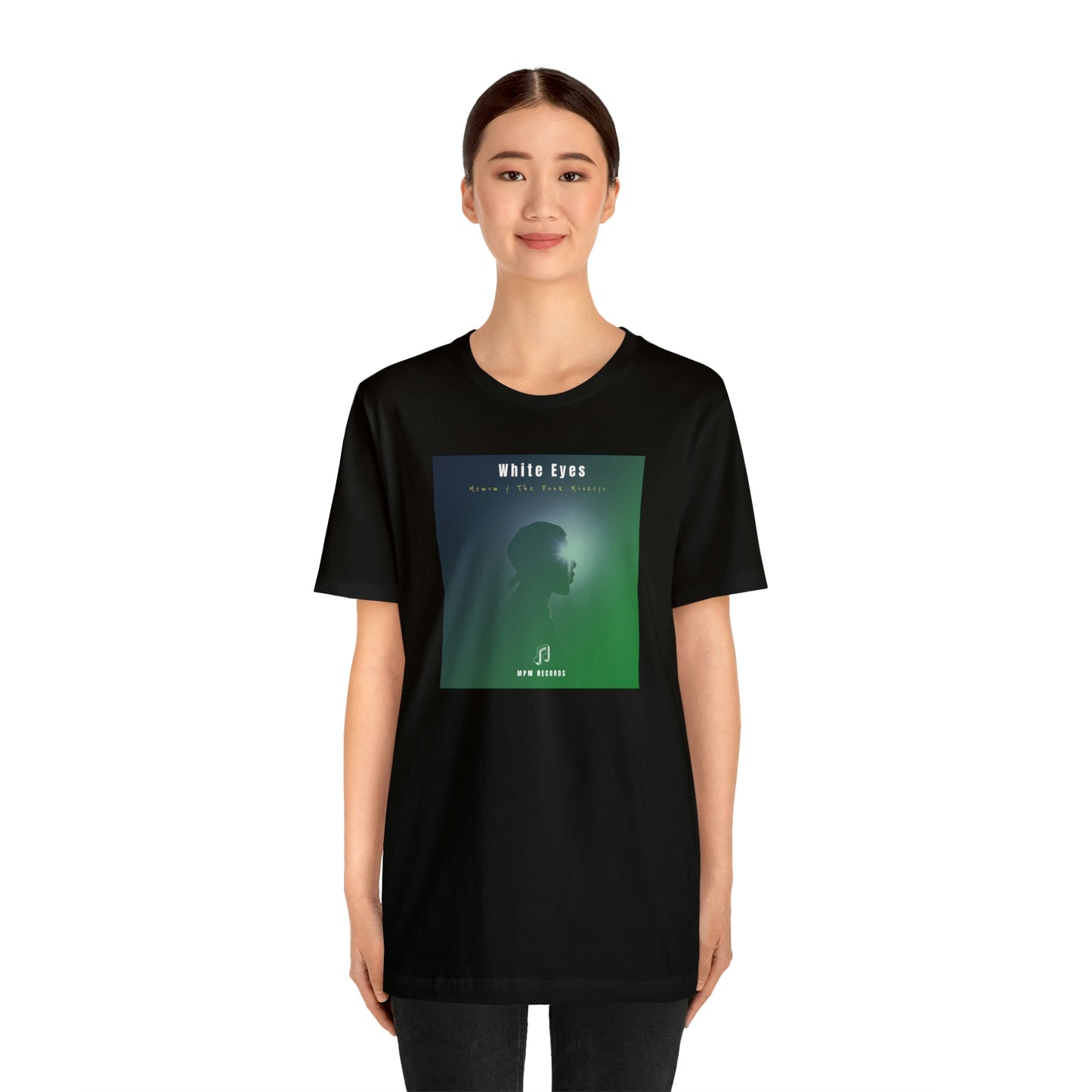 White Eyes Unisex Jersey Short Sleeve Tee