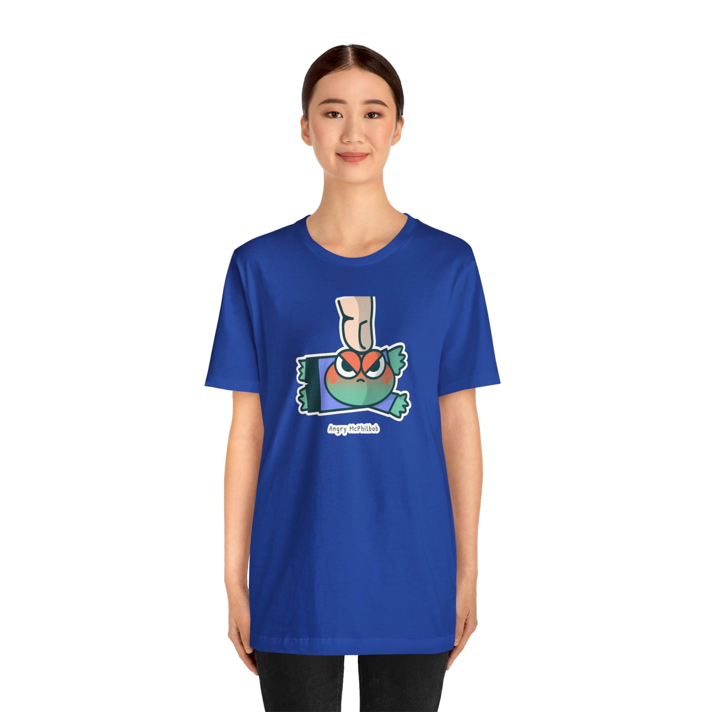Angry McPhilbob Unisex Jersey Short Sleeve Tee