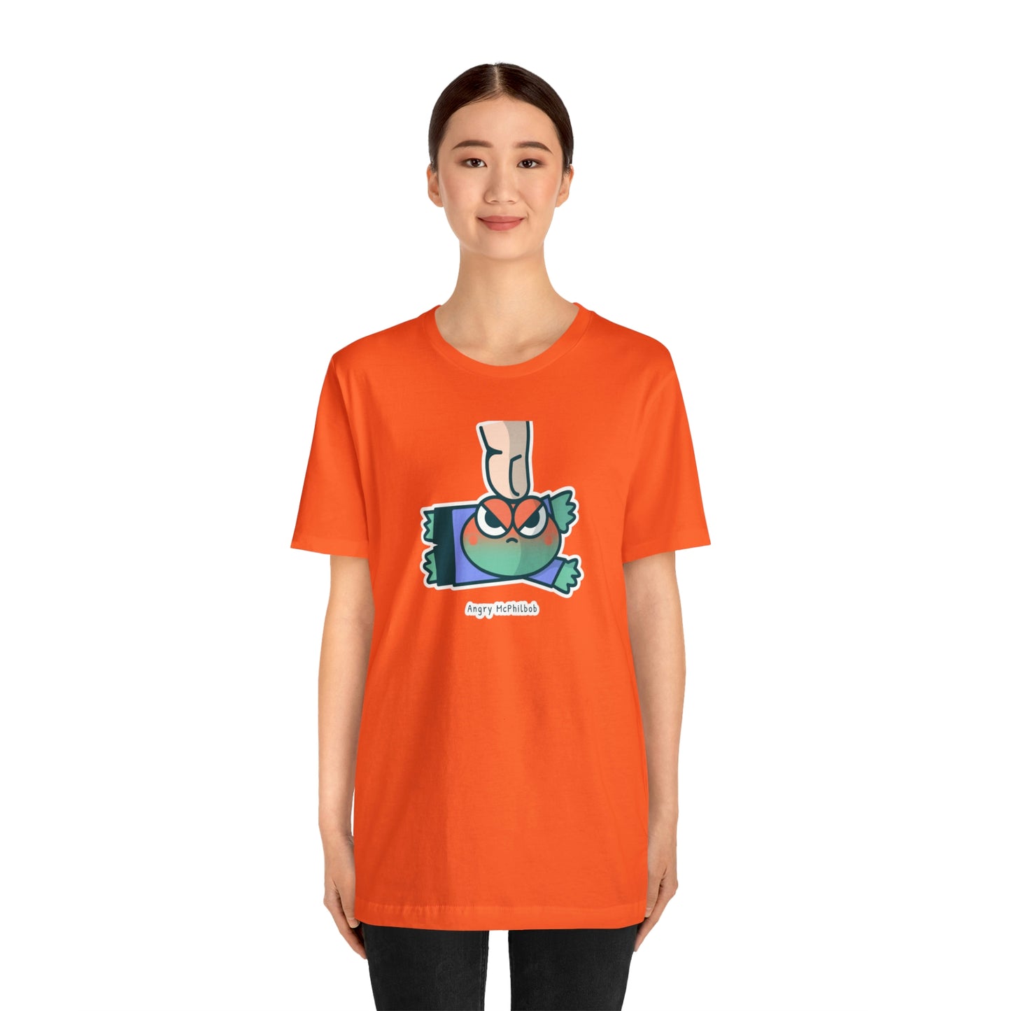 Angry McPhilbob Unisex Jersey Short Sleeve Tee