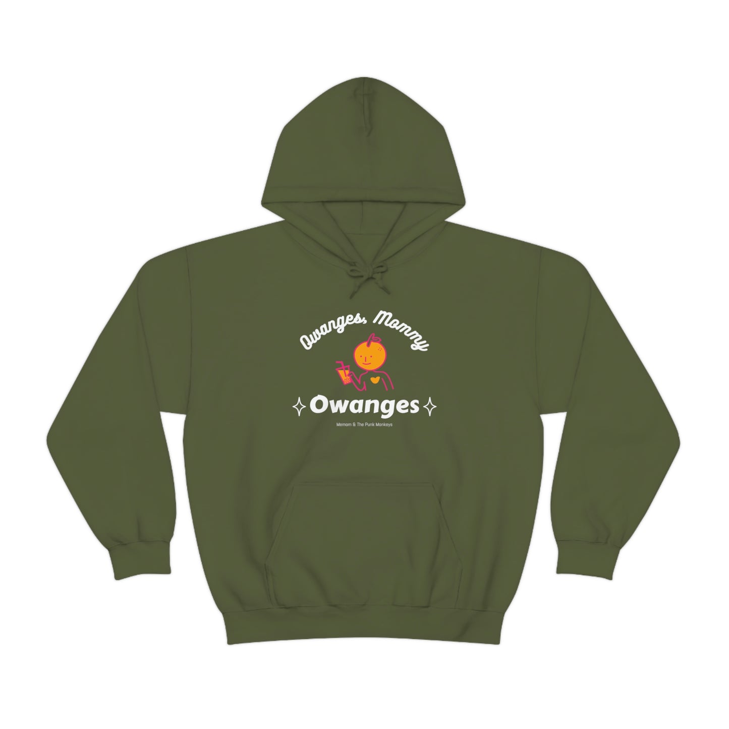 Owanges, Mommy, Owanges Unisex Heavy Blend™ Hooded Sweatshirt