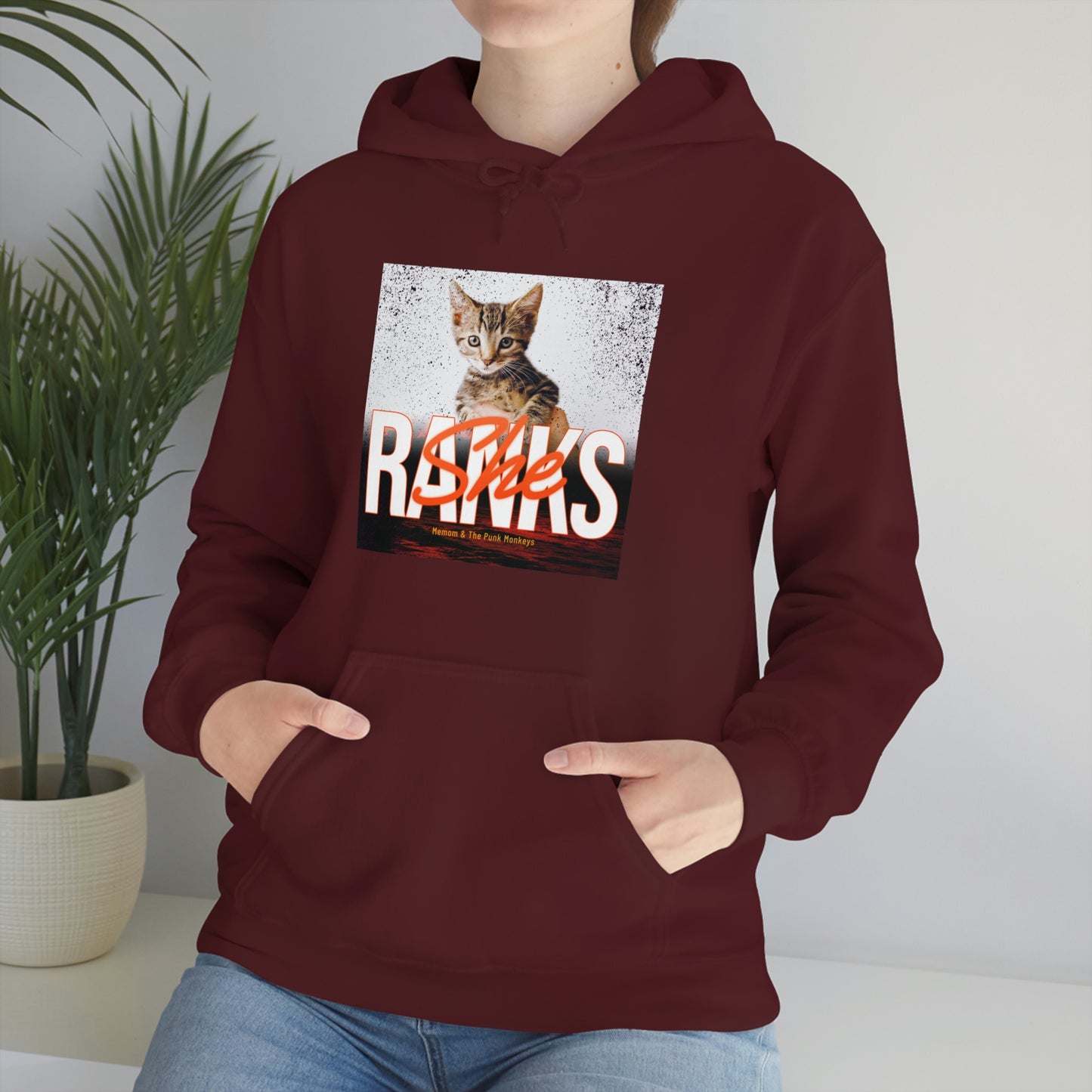 She Ranks Unisex Heavy Blend™ Hooded Sweatshirt