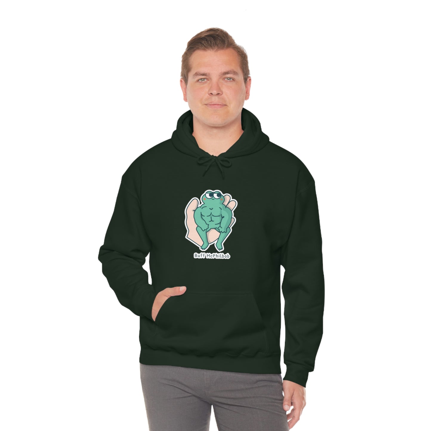 Buff McPhilbob Unisex Heavy Blend™ Hooded Sweatshirt