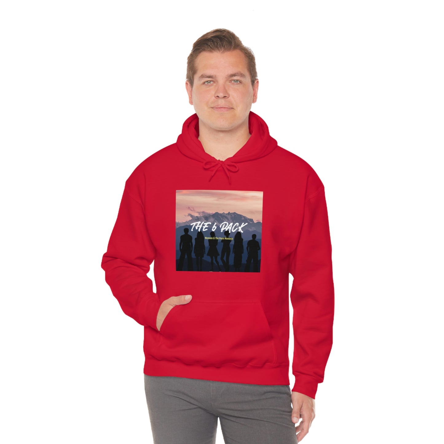 The 6 Pack Unisex Heavy Blend™ Hooded Sweatshirt