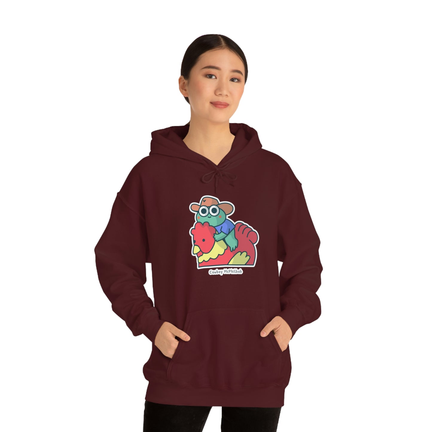 Cowboy McPhilbob Unisex Heavy Blend™ Hooded Sweatshirt