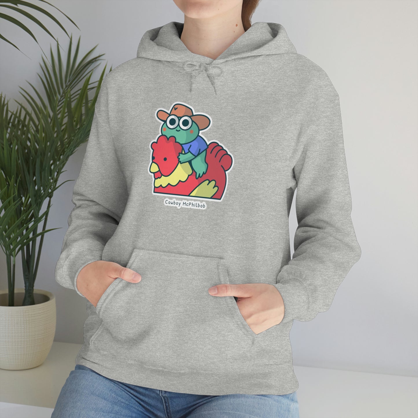 Cowboy McPhilbob Unisex Heavy Blend™ Hooded Sweatshirt
