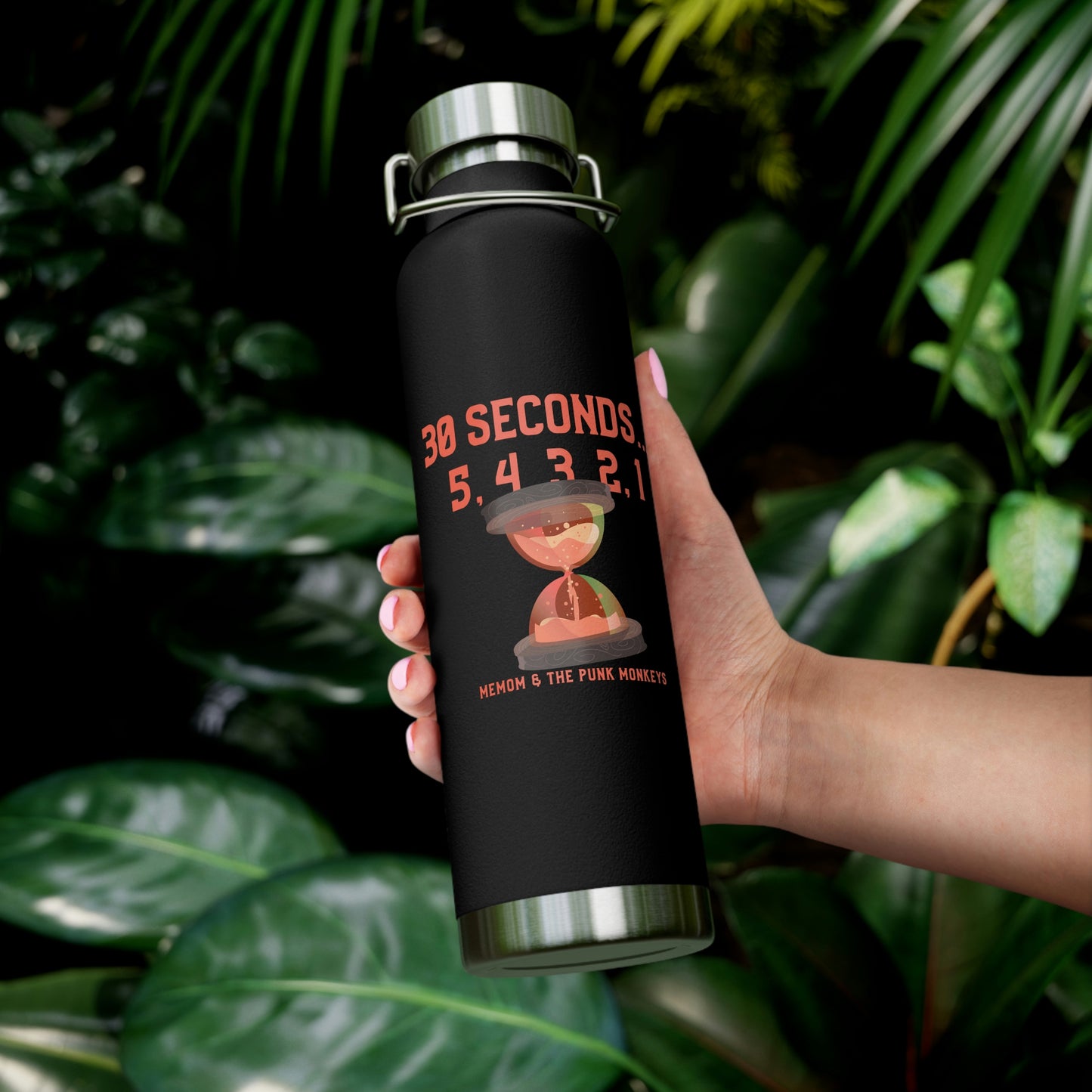 30 Seconds...5,4,3,2,1 Copper Vacuum Insulated Bottle, 22oz