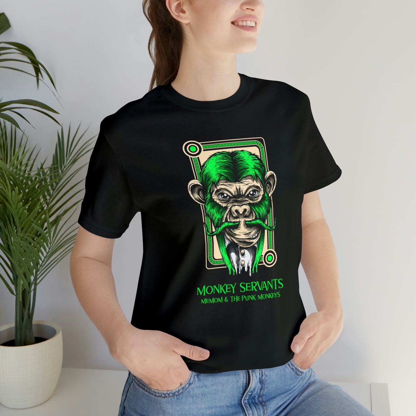 Monkey Servants Unisex Jersey Short Sleeve Tee