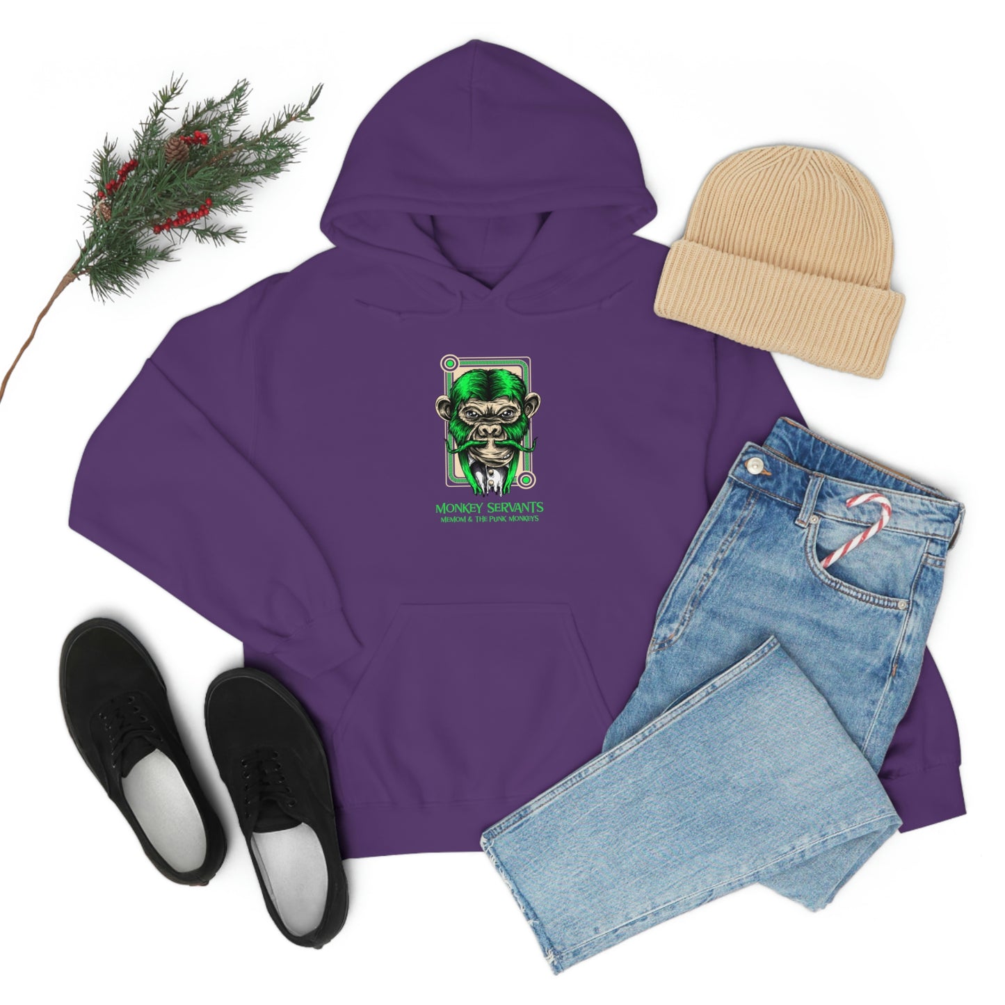 Monkey Servants Unisex Heavy Blend™ Hooded Sweatshirt