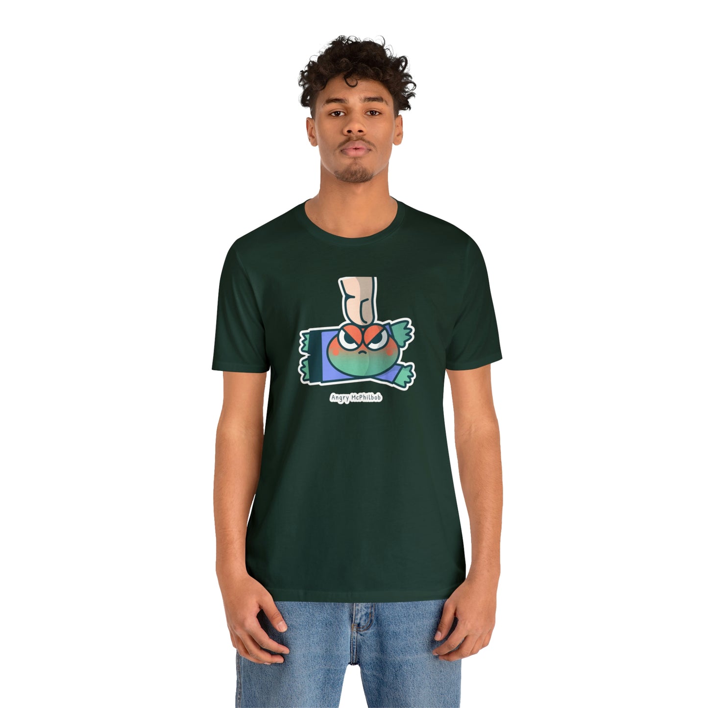 Angry McPhilbob Unisex Jersey Short Sleeve Tee