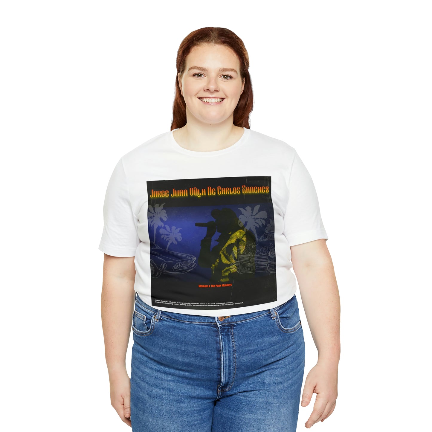 Jorge Juan Villa De Carlos Sanchez Unisex Jersey Short Sleeve Tee