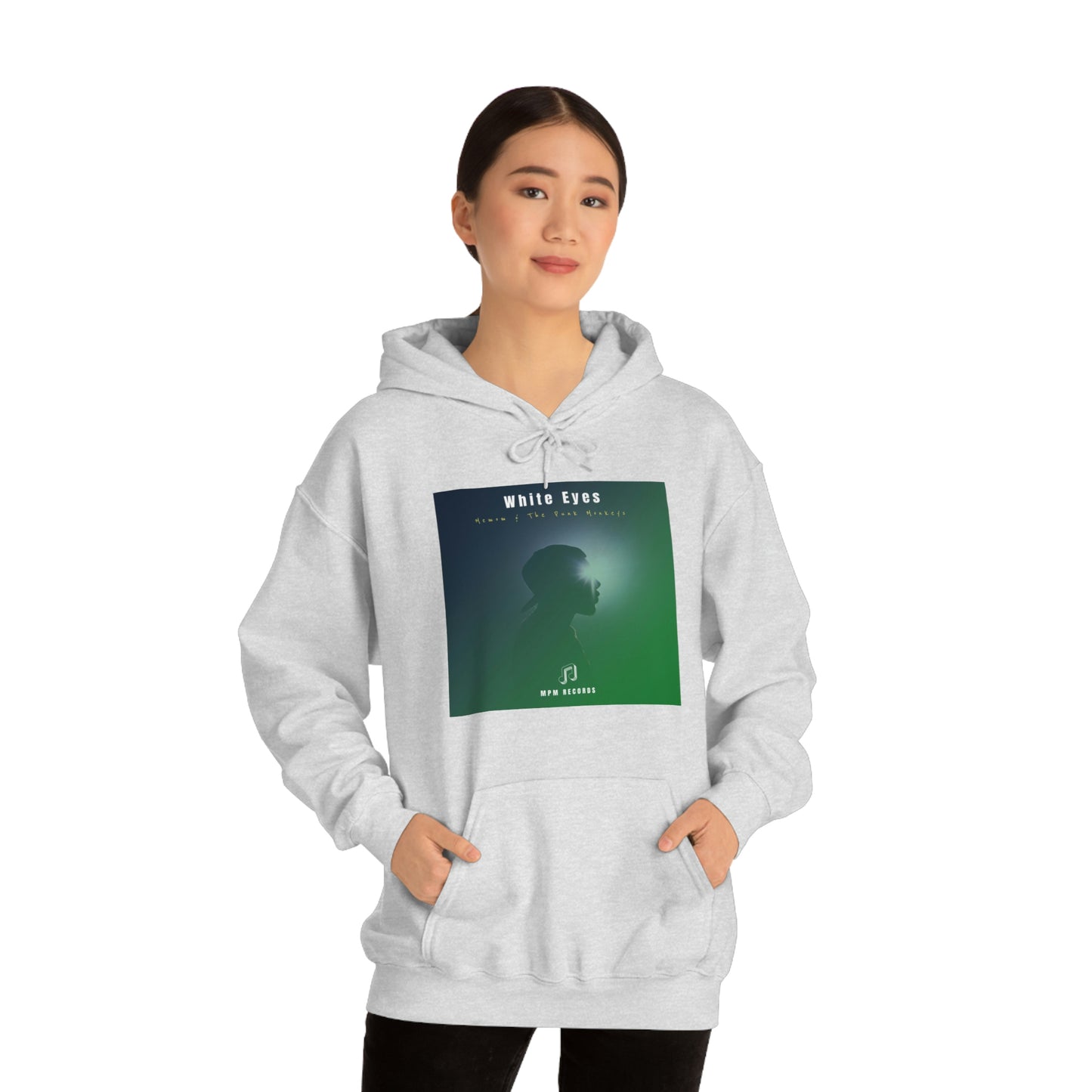 White Eyes Unisex Heavy Blend™ Hooded Sweatshirt