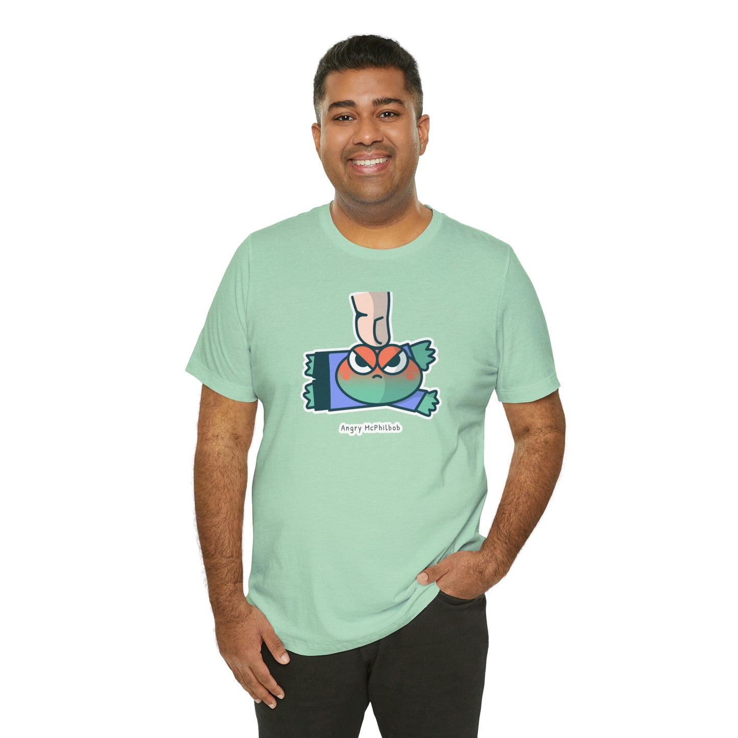 Angry McPhilbob Unisex Jersey Short Sleeve Tee