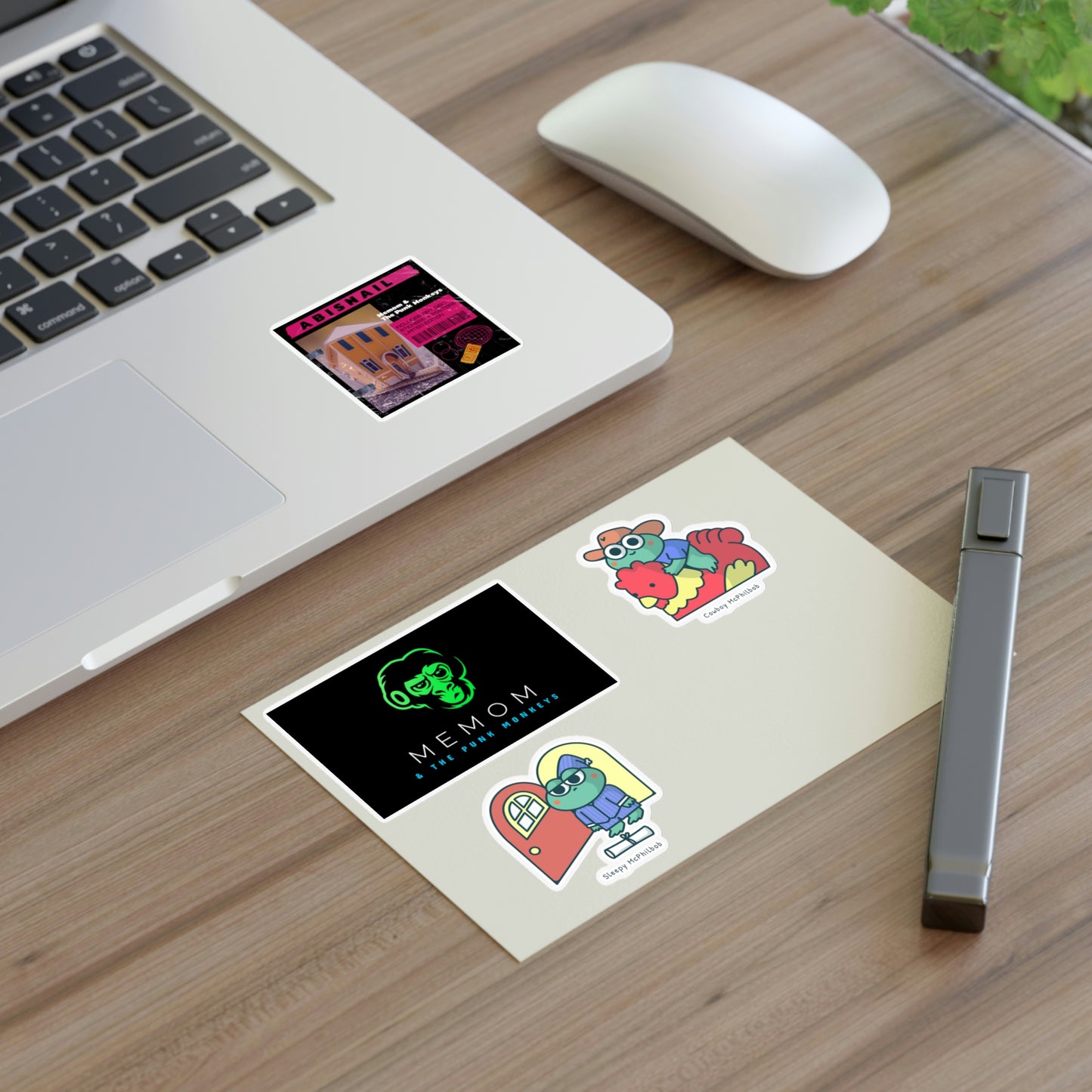 Memom & The Punk Monkeys Sticker Sheets Vol. 1
