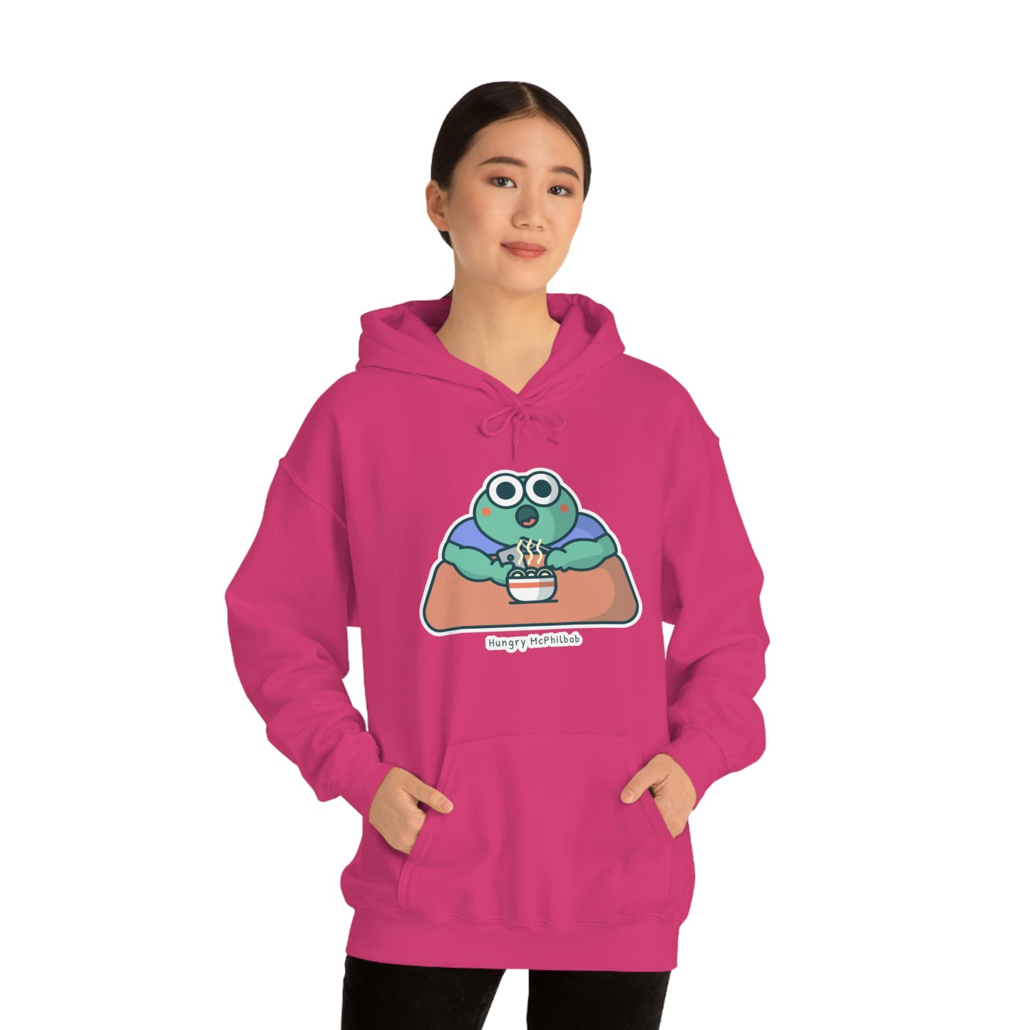 Hungry McPhilbob Unisex Heavy Blend™ Hooded Sweatshirt