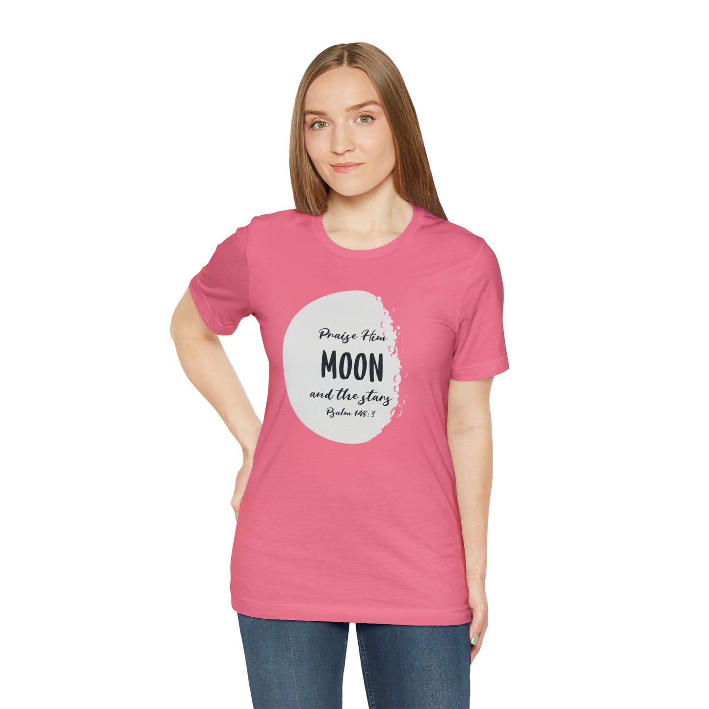 The Moon Unisex Jersey Short Sleeve Tee