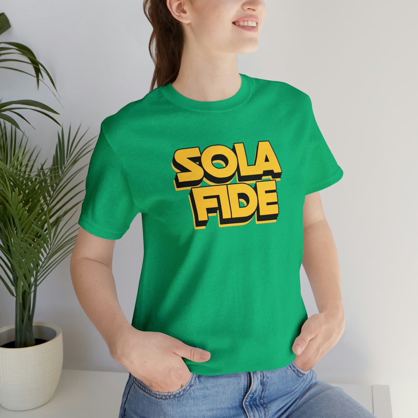 Sola Fide SW Unisex Jersey Short Sleeve Tee