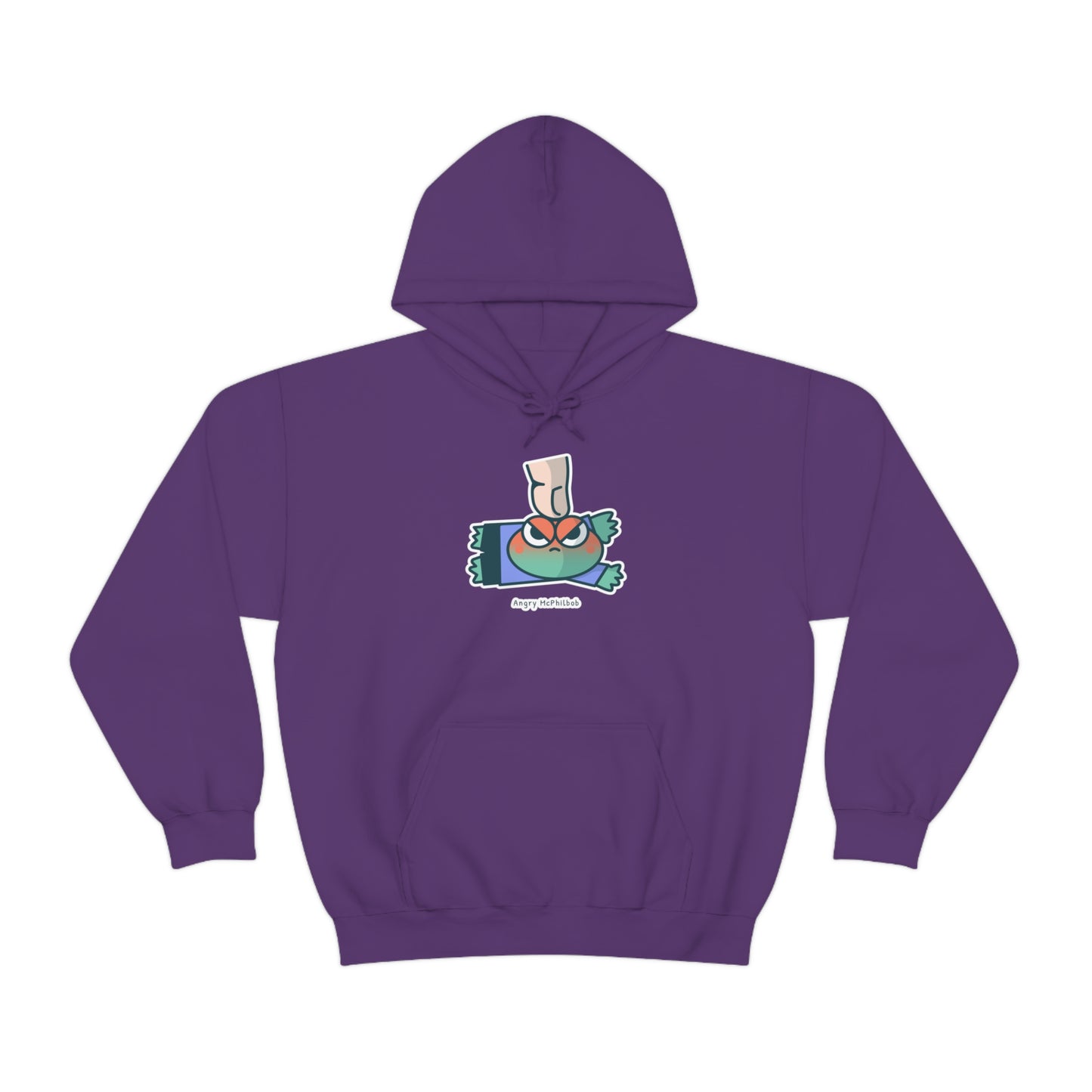 Angry McPhilbob Unisex Heavy Blend™ Hooded Sweatshirt